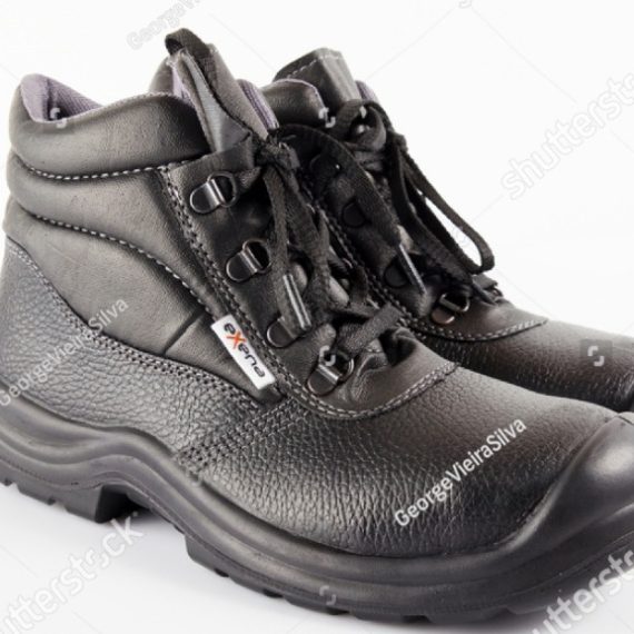 حذاء سيفتي شوز جلد طبيعي