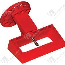 : large circuit breaker lockout with handle